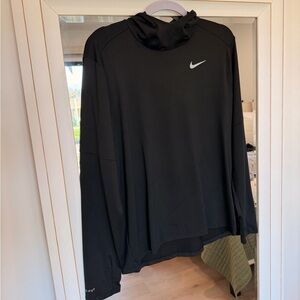 New Nike men’s Dri-fit running long sleeve hoodie shirt